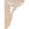 Ekena Millwork Olympic Slat Smooth Bracket, Douglas Fir, 5 1/2"W x 18"D x 26"H BKT06X18X26OLY06SDF - alternate 3